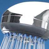 Cleaning a shower head