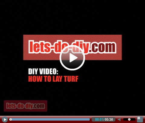 How to lay turf - lets-do-diy.com