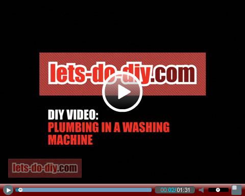 Plumbing In a Washing Machine - lets-do-diy.com